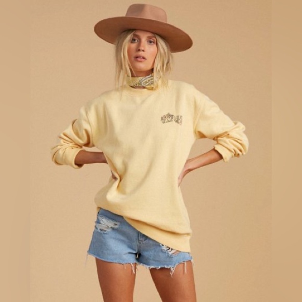 Billabong x Salty Blonde After Sunset crewneck sweatshirt